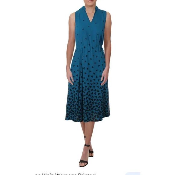 Anne Klein Women’s Sleeveless Heart Print Size XS - Picture 1 of 7